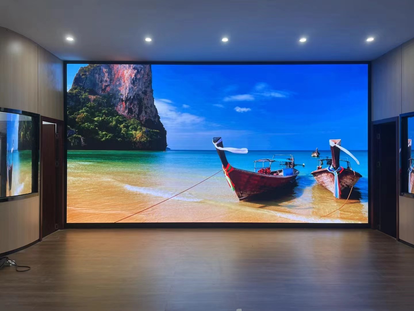P0.625 P1.87 4K Mini LED COB HD براہ راست ڈسپلے انڈور لیڈ TV 162